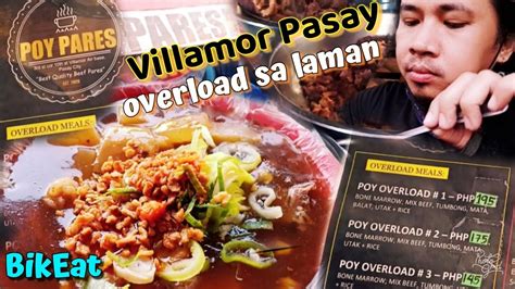 poy pares menu|Poy Pares Pasay .